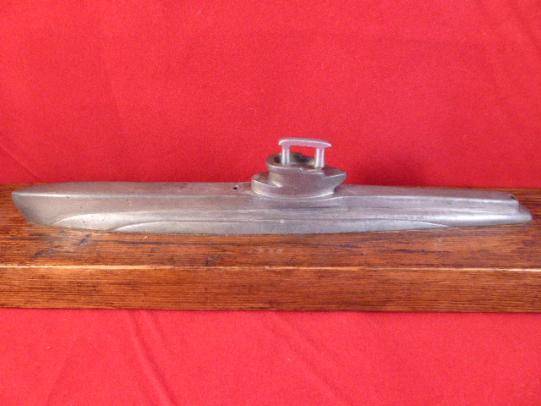 WW2 Period Model of a British “S” Class Submarine Dated 1942