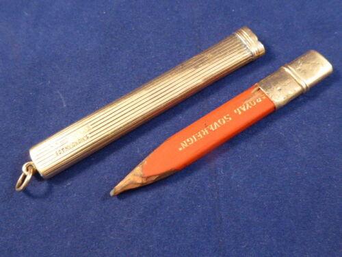Sampson Mordan 9金 ペンシルホルダー BOAS Militaria | RARE SAMPSON MORDAN & Co HALLMARKED 9ct