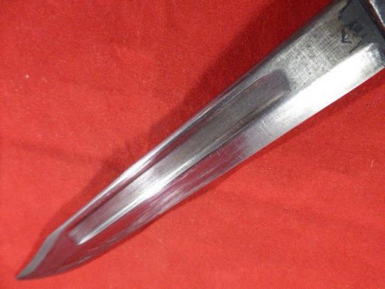 British No9 Mk1 Bayonet with Scabbard by RSAF Enfield dated 1954