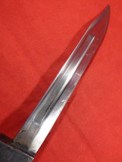 British No9 Mk1 Bayonet with Scabbard by RSAF Enfield dated 1954