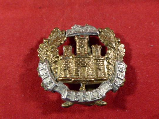 Original British Army The Essex Regiment Cap Badge