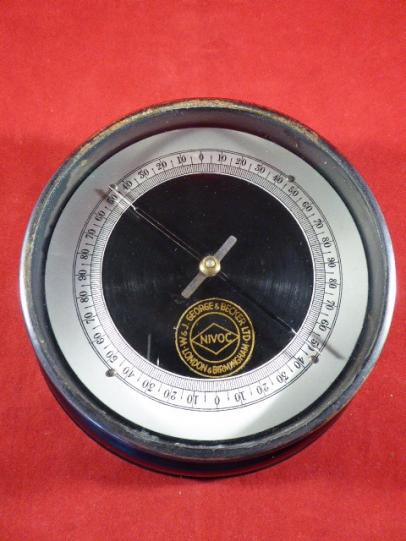 Near Mint Deflection Magnetometer Compass by W & J George & Becker Ltd circa 1950