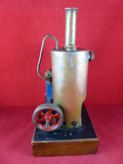 Antique Vertical Boiler Model Steam Engine