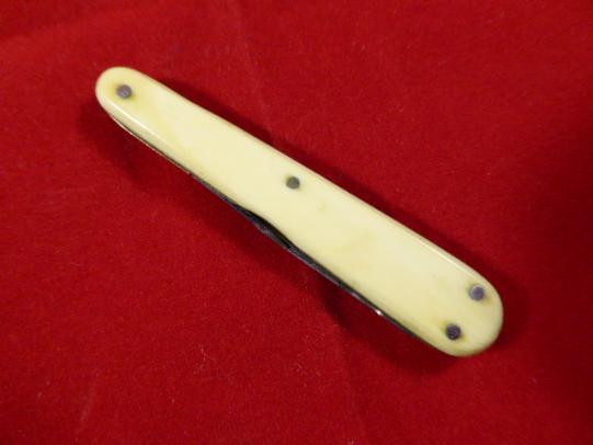 Rare Antique Folding Combination Cigar Holder with Knife and Piercer by J.Nowill & Sons c1890