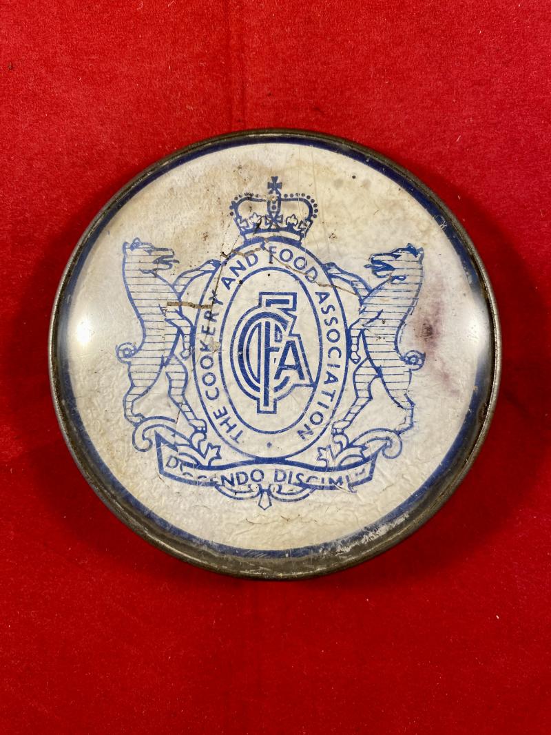 The Cookery And Food Association Docendo Discimus Car Badge