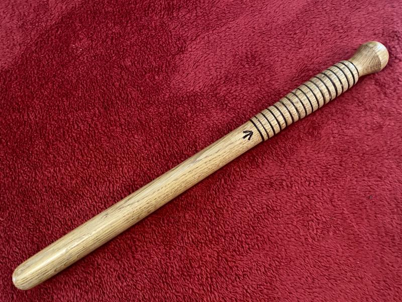 WW2 British Military Police Wooden Truncheon 1944