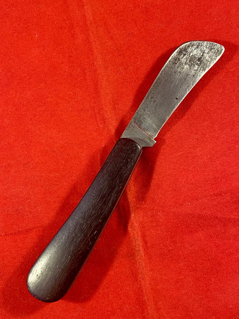 Vintage Pruning Knife with Oak Grips by Joseph Rodgers Sheffield England circa 1960