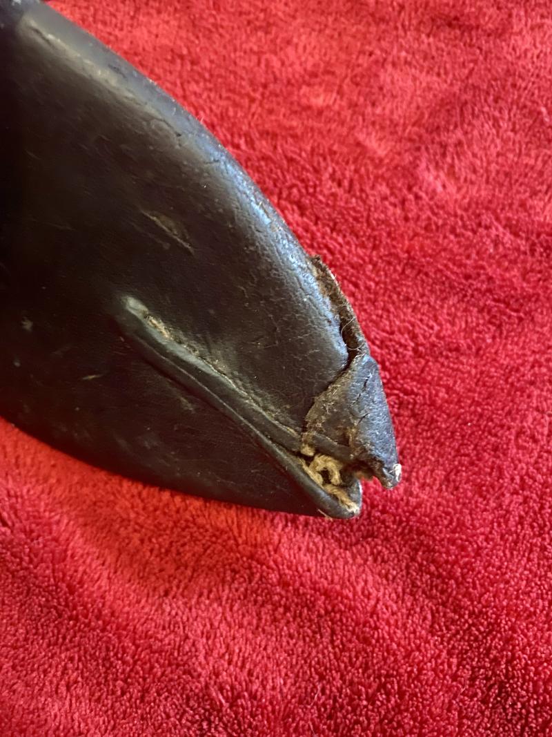 WW2 British Military Machete by J.J.B. 1943 with Dark Brown Leather Scabbard by B.H. & G. Ltd 1966