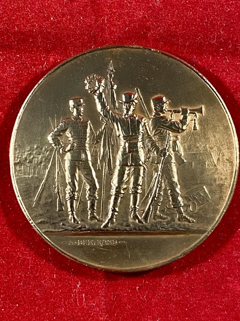 French Shooting Society of Canton de Stenay - Bronze Award Medal by Artis Bertrand