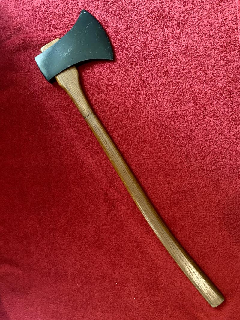 Scarce “Ancient Order of Foresters” Full Size Wooden Ceremonial Axe by Toye & Co. Ltd London