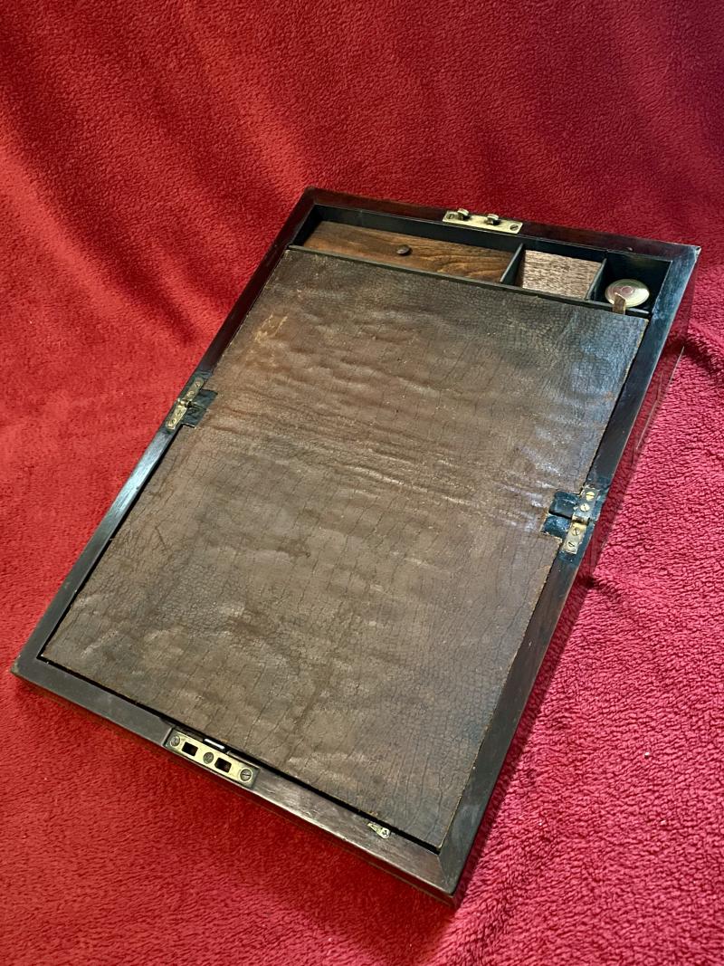 Extra Photos of Antique Campaign Writting Slope - 51682