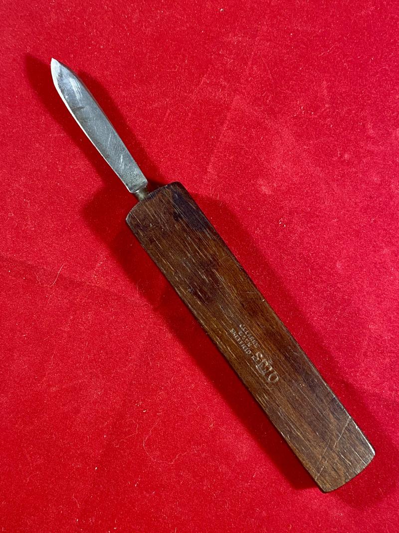 Victorian Her Majesty’s Stationary Office Quill Knife by John Clarke & Son Sheffield c1860