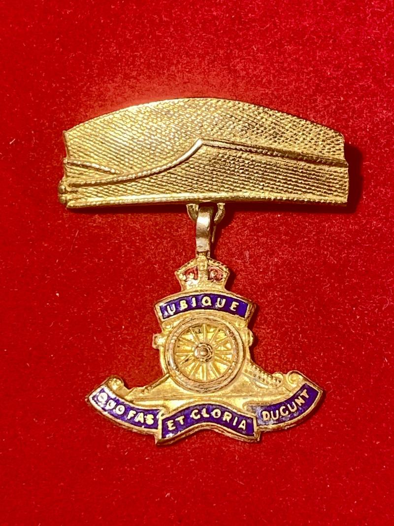 WW2 “The Royal Artillery” Sweetheart Brooch by Saunders & Sheppard Limited of Birmingham -1941