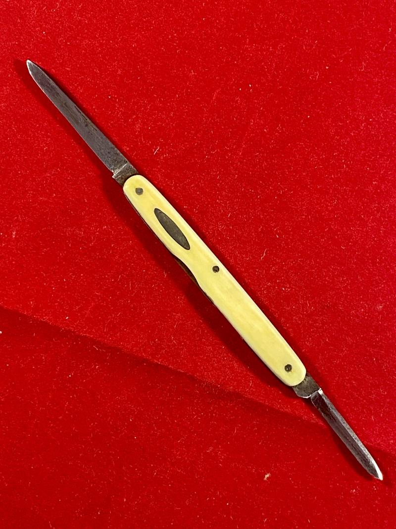 Fine Quality Antique Double-Bladed Penknife by JAMES CASSON & SONS Sheffield c1880
