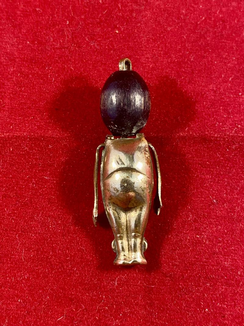 Original WW1 ‘FUMSUP’ or TOUCH WOOD Soldier’s Lucky Gold Plated Charm