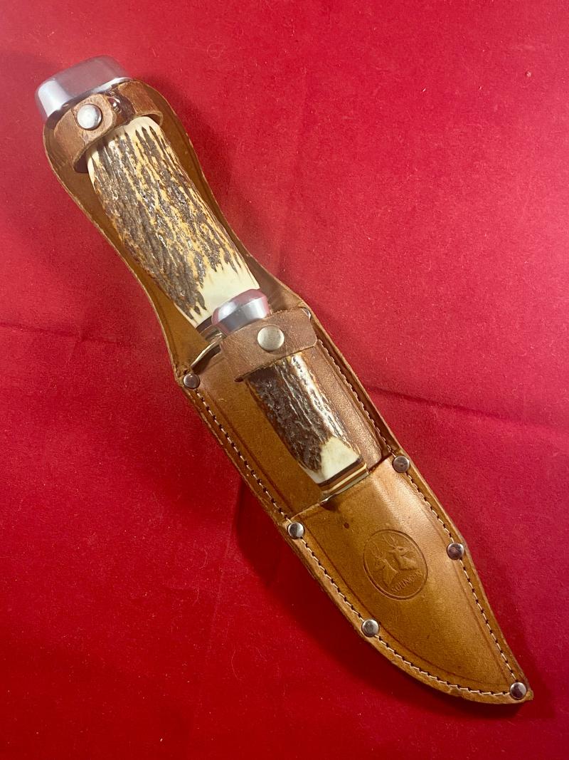 Extra Photos of German Hunting Bowie and Skinning Knife Set - 51979