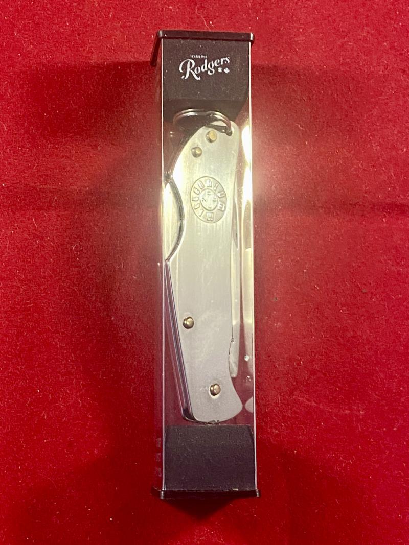 Rare Joseph Rodgers Special Edition 2000 Millennium Collectors Lockback Folding Knife - Mint in Box