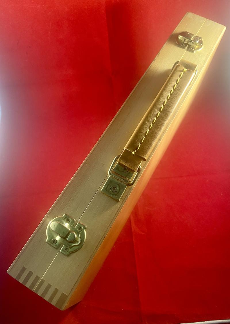 Rare 21st Parachute Regiment - 50th Anniversary of Arnhem Presentation Box to a Malcolm Van White, that contains a FS Knife and Para Patches