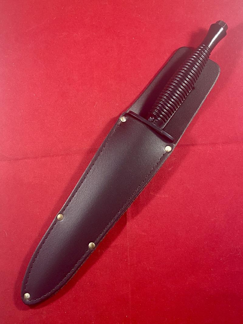 Rare 21st Parachute Regiment - 50th Anniversary of Arnhem Presentation Box to a Malcolm Van White, that contains a FS Knife and Para Patches