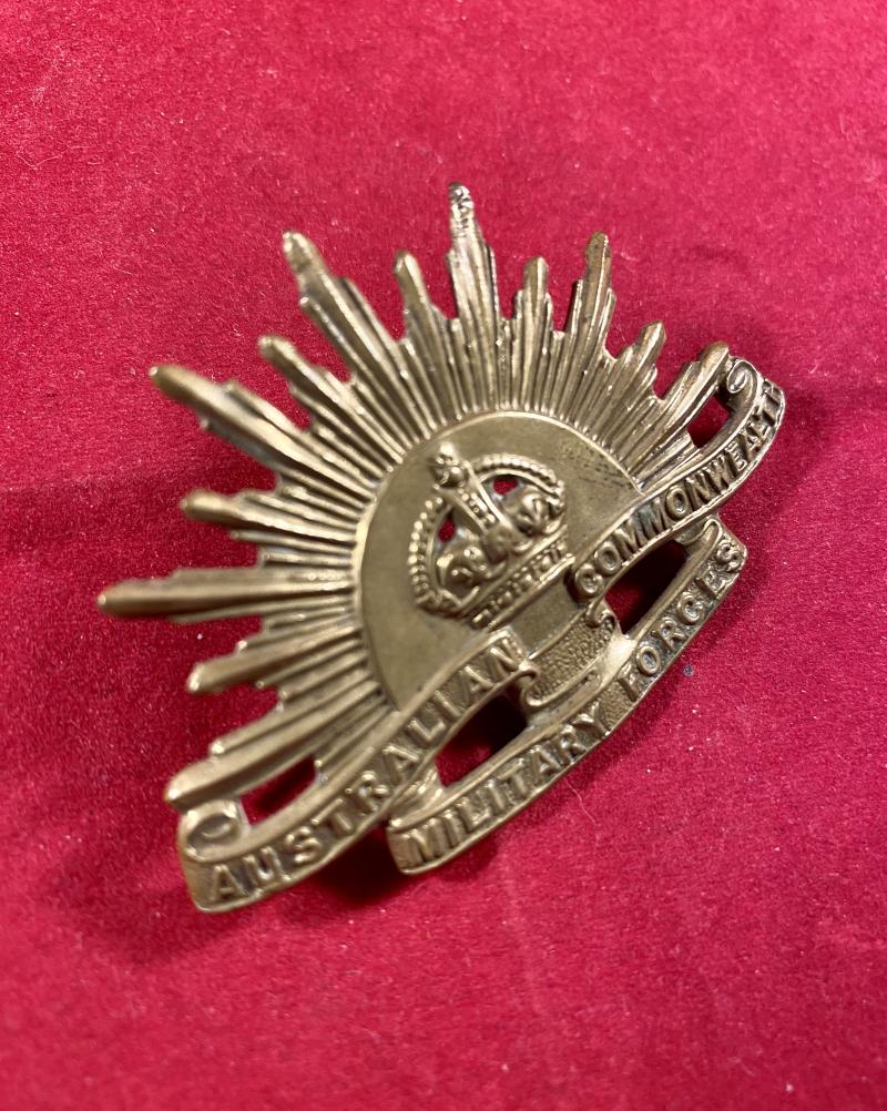 WW1 Australian Commonwealth Military Forces Cap Badge