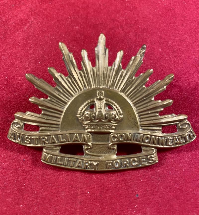 WW1 Australian Commonwealth Military Forces Cap Badge