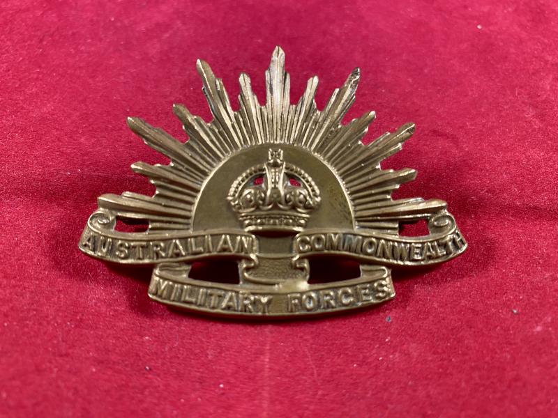 WW1 Australian Commonwealth Military Forces Cap Badge