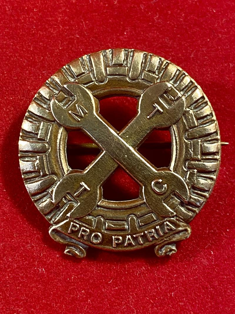 Scarce WW2 Mechanised Transport Training Corps MTTC Women's Cap Badge