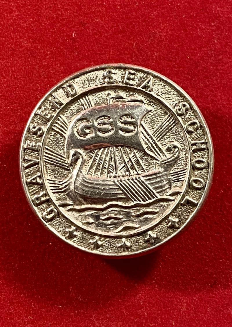 WW2 Gravesend Sea School GSS Lapel Badge by J. R. Guant