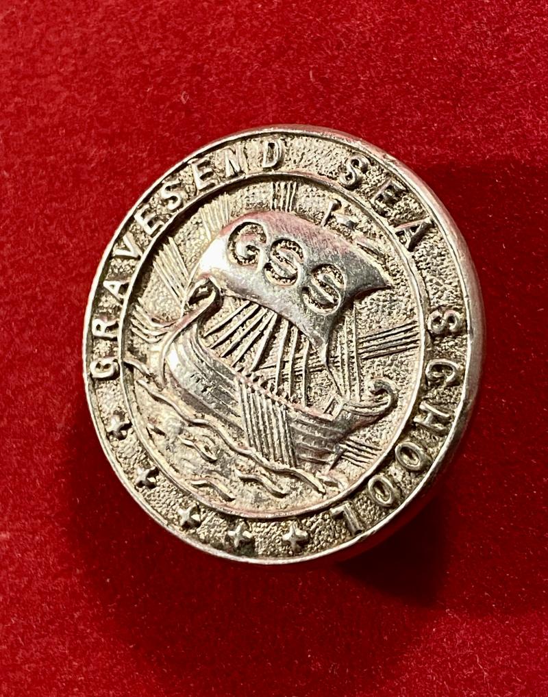 WW2 Gravesend Sea School GSS Lapel Badge by J. R. Guant