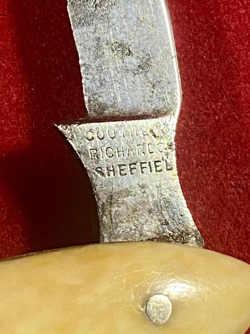 Unusual Fish Shaped Penknife by Southern & Richards of Sheffield c1900