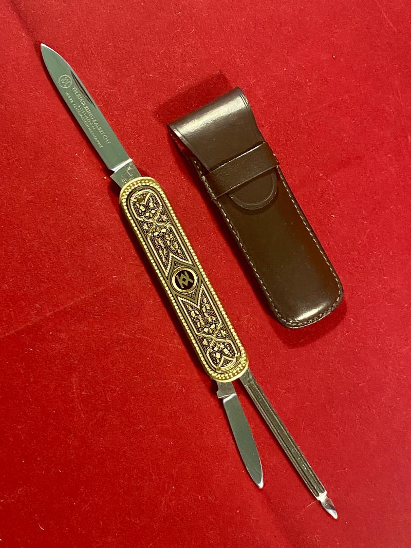 Mint Gentleman’s or Lobster knife by Aug. Muller Sohne Solingen made for the Mechanical Engineering Company, Th. Kieserling & Albrecht c1950