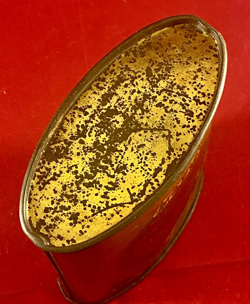 Rare WW1 British Grocers Federation Christmas 1914 George V Sweet Tin