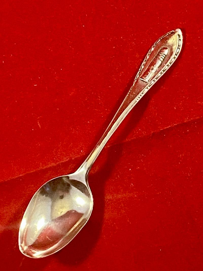 Fine Hallmarked Silver “Nobel Bullet” Spoon by Tiffany & Co - 1933