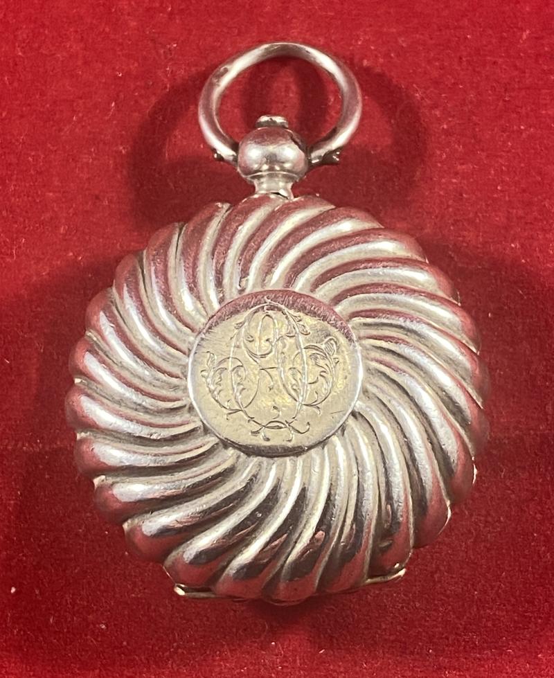 Beautiful Victorian Hallmarked Silver Sovereign Holder by Samuel Mordan and Co - London 1890