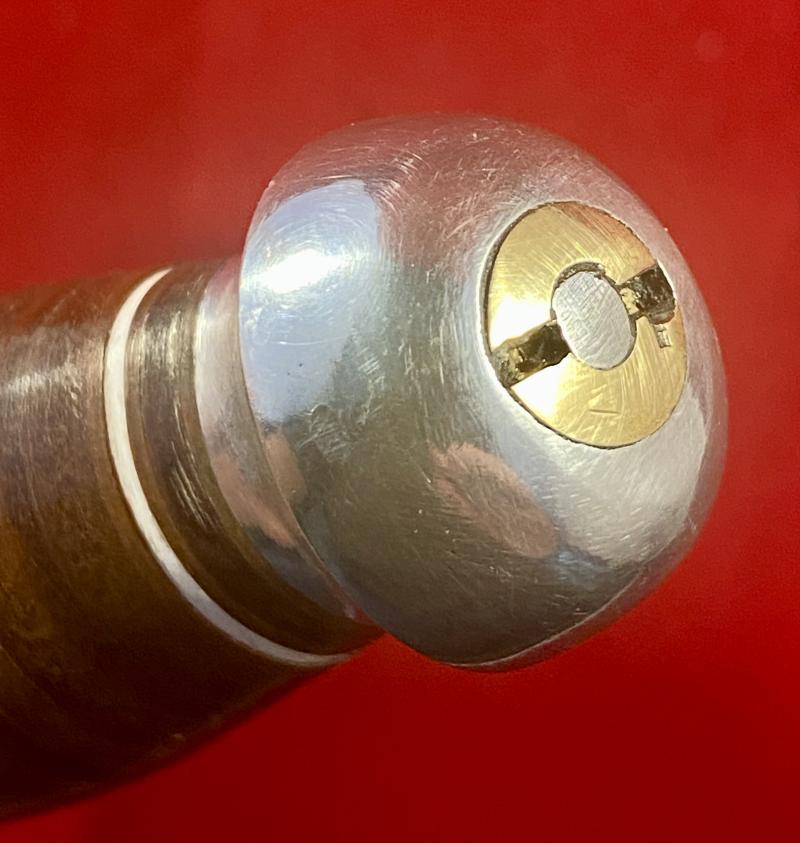 Impressive Vintage Italian WHITBY Professional Throwing Knife with Leather Sheath