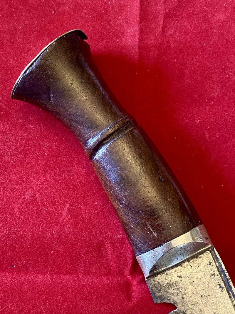 Fine WW1 Period MK1 Kukri with Blade Engraved “JARBS”