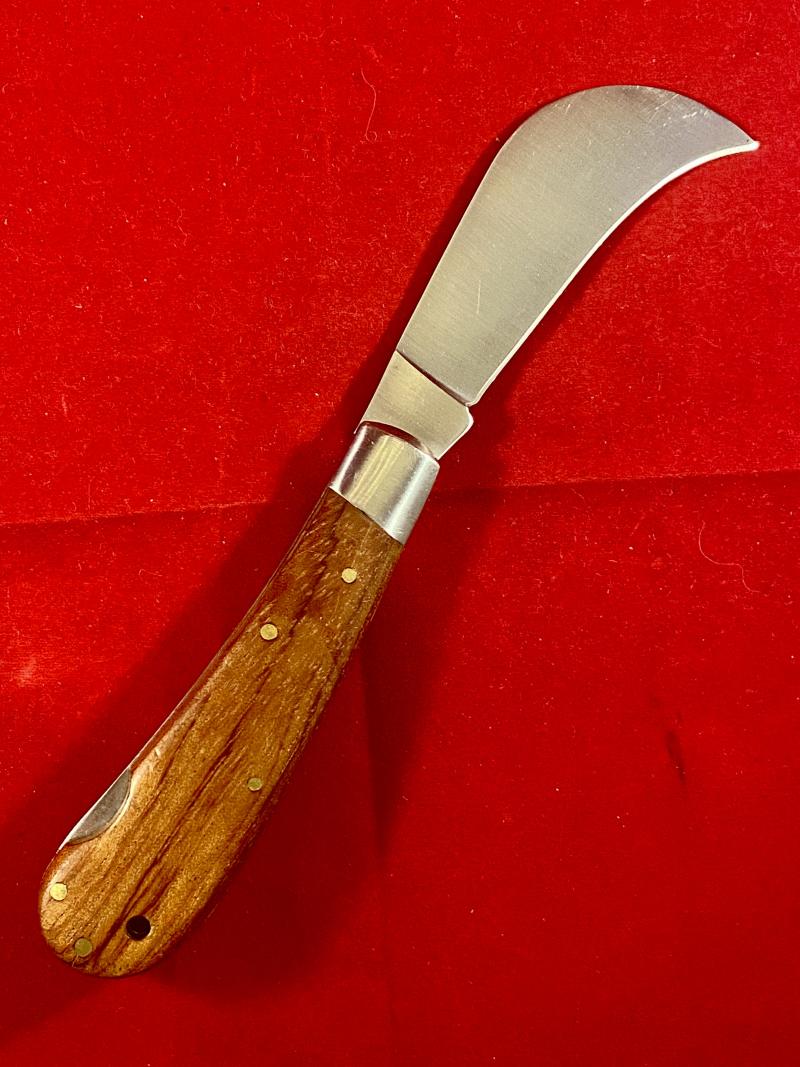 Mint Stainless Steel Pruning Knife with Oak Grips