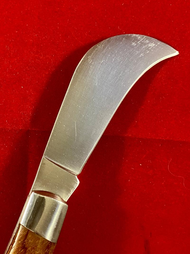 Mint Stainless Steel Pruning Knife with Oak Grips