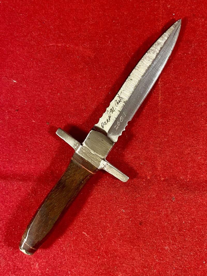 Two Unique Early Custom Made Neck Knives by Daniel M. Certo of Marshall, NC. USA. 2001