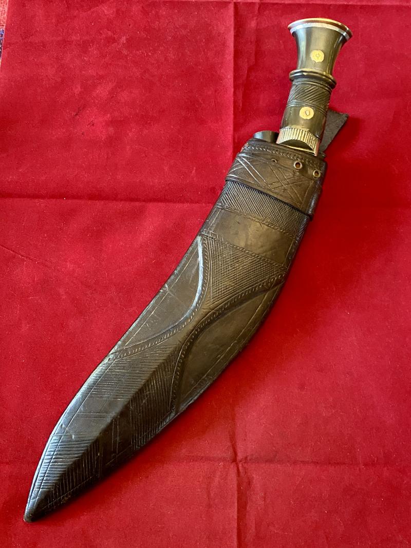 Extra Photos of WW2 “Bring Back” Burma Kukri Knife - 52239
