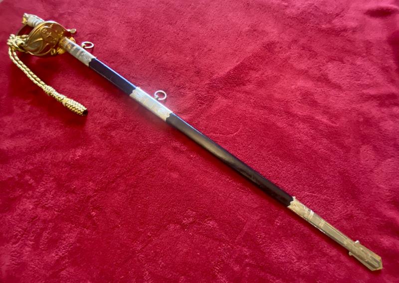 Extra Photos of ERII Royal Navy Officer’s Sword by FIRMIN AND SONS PLC  - 52245