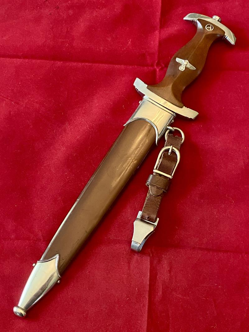 Extra Photos of WW2 German SA Dagger by CARL HEIDELBERG Solingen - 52251