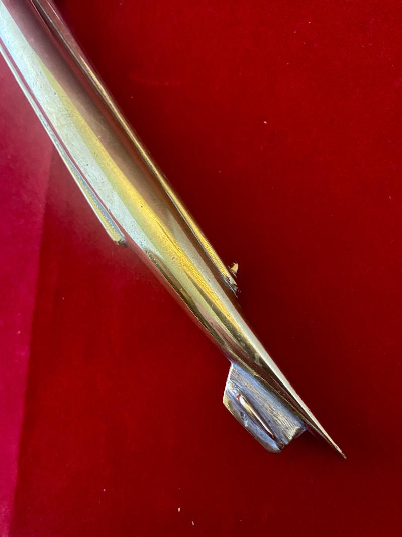Impressive 11.5” WW2 Period Brass and Copper Trench Art Model of a British “T” Class Submarine