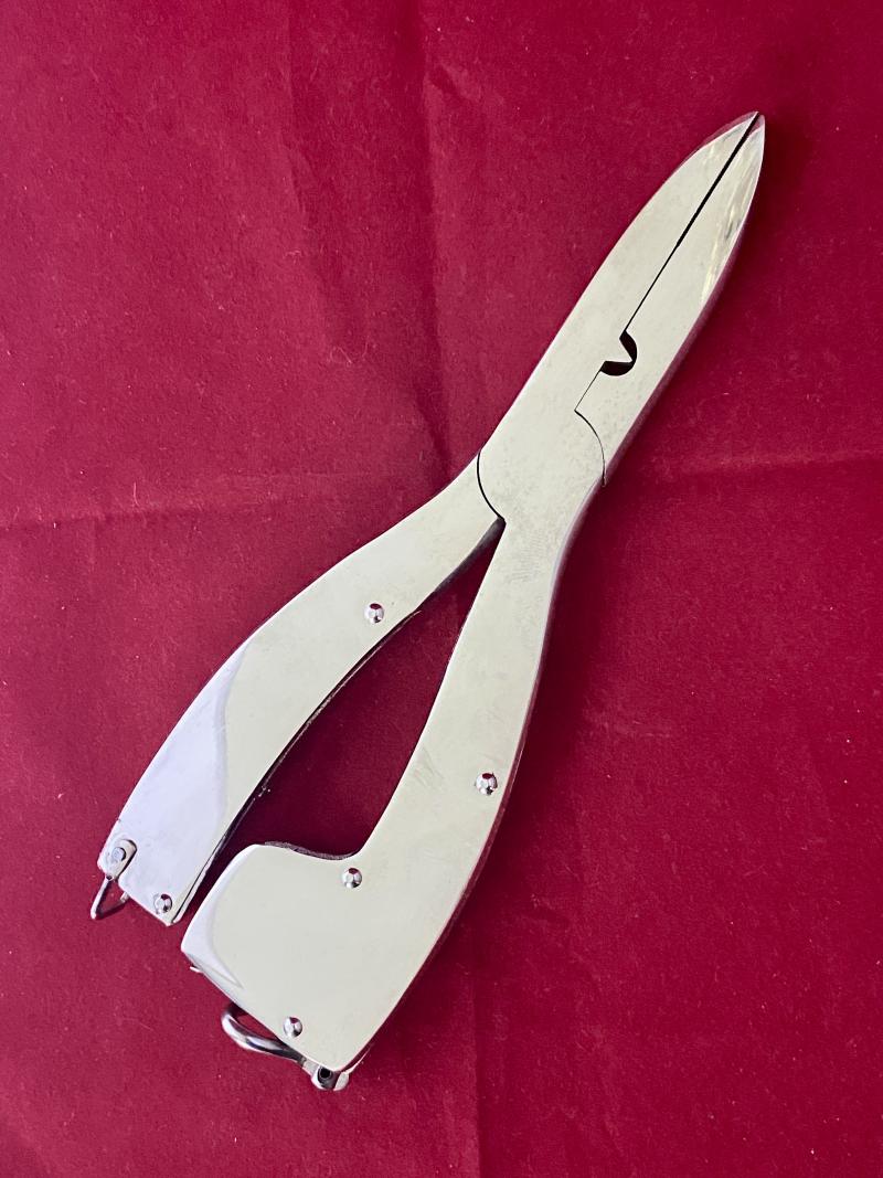 Mint “Fisherman’s Pride” Multi-Function German Fishing Pliers with Cardboard Box c1960