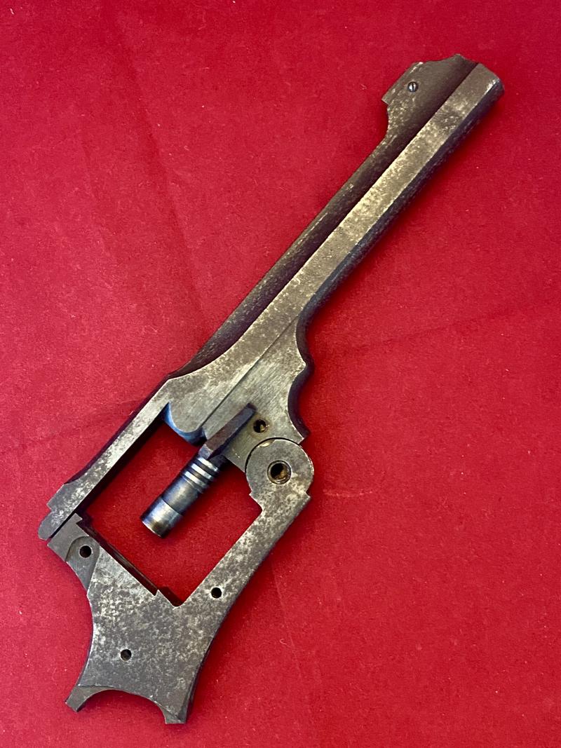 Damaged Parts of an Issued WW1 Webley Revolver MK VI with 6” Barrel and Matching Serial Numbers Dated 1918
