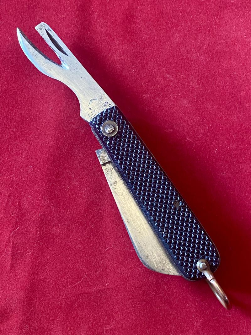 WW2 British Military Two-Piece Clasp or Jack Knife by L. WILSON Sheffield dated 1940