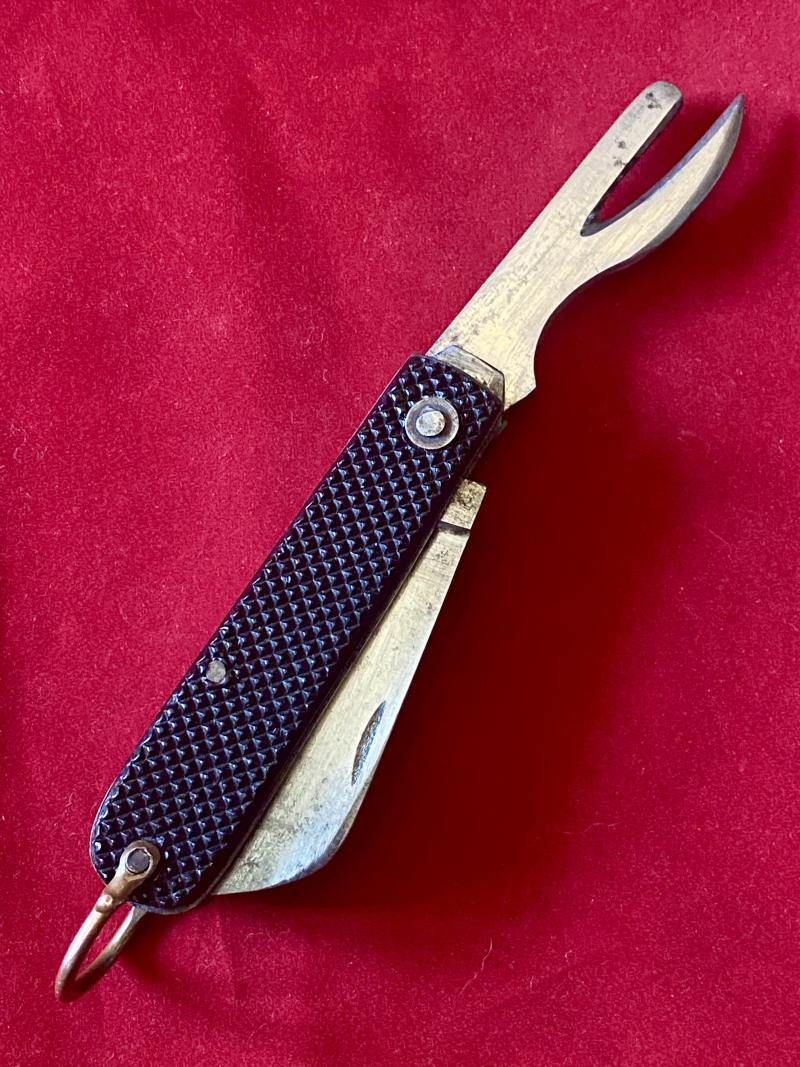 WW2 British Military Two-Piece Clasp or Jack Knife by L. WILSON Sheffield dated 1940