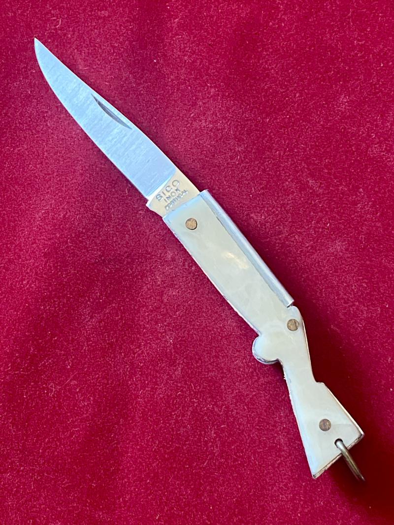 Vintage Novelty “Shotgun” shaped Penknife by SICO Portugal c1960
