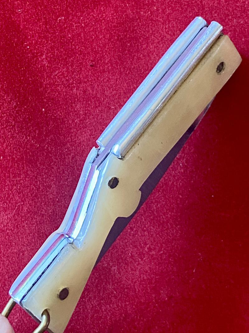 Vintage Novelty “Shotgun” shaped Penknife by SICO Portugal c1960