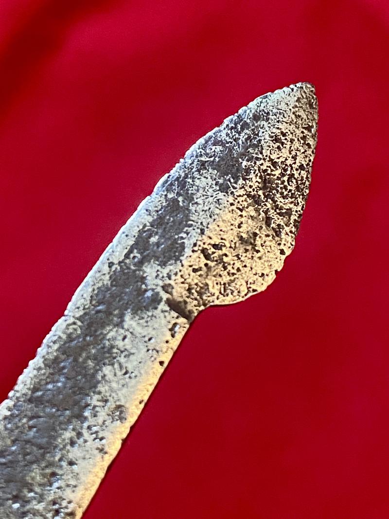 Antique Victorian Medical Surgical Blood Letting Fleam Knife with Bone Handle by S & D